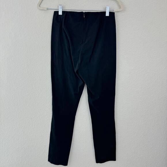 Rag & Bone Simone Pant Size 4 Equestrian Stretch Twill High Rise Crop Black - Picture 4 of 6